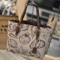 Coach Mollie With Shell Print Tote Bag-thumb-0