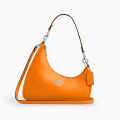 Coach Teri Twisted Orange Shoulder Bag-thumb-0