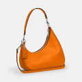 Coach Teri Twisted Orange Shoulder Bag-thumb-1