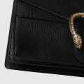 Gucci Crystal Dragon Black Leather Crossbody Bag-thumb-6