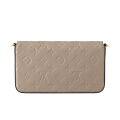 Louis Vuitton Felicie Beige Shoulder Bag-thumb-2