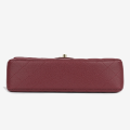 Chanel Jumbo Classic Wine Flap Bag-thumb-3