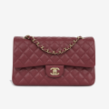Chanel Jumbo Classic Wine Flap Bag-thumb-0
