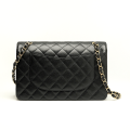 Chanel Jumbo Classic Black Flap Bag-thumb-2