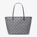 Tory Burch Black Medium Tote Bag-thumb-1