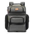 Tumi Expandable Organizer Laptop Grey & Brown Bag-thumb-0