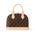 Louis Vuitton Alma Brown & Cream Shoulder Bag-thumb-1