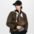 Louis Vuitton Slouchy Brown Tote Bag-thumb-3