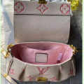 Louis Vuitton Favorite Pink Empreinte Bicolor Monogram Bag-thumb-1