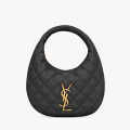 YSL Icarino Black Hobo Bag-thumb-0