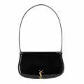 YSL Voltaire Patent Leather Black Shoulder Bag-thumb-0