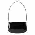 YSL Voltaire Patent Leather Black Shoulder Bag-thumb-2