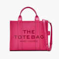 Marc Jacobs Canvas Pink Leather Tote Bag-thumb-0