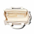 Marc Jacobs Canvas White Leather Tote Bag-thumb-3