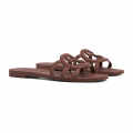 Gucci Brown Women's Interlocking G slide sandal-thumb-1