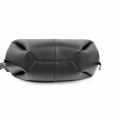 Polene Grained Black Leather Tote Bag-thumb-3