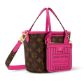 Louis Vuitton Monogram Pochette Metis East West Pink & Brown Bag-thumb-0