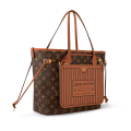 Louis Vuitton Monogram Pochette Metis East West Reversible Brown Bag-thumb-0