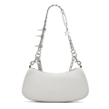 Marc Jacobs The Star Charm Leather White Shoulder Bag-thumb-1