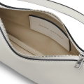 Marc Jacobs The Star Charm Leather White Shoulder Bag-thumb-3