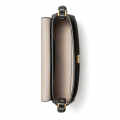 Tory Burch Small Felix Two Way Hanging Black Handbag-thumb-2