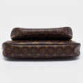 Louis Vuitton Multi Pochette Brown & Green Sling Bag-thumb-4