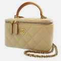 Chanel Vanity Beige Sling Bag-thumb-0