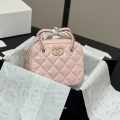 Chanel Small Pink Bowling Bag-thumb-0