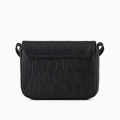 Armani Exchange Emboss Logo Black Crossbody Shoulder Bag-thumb-2