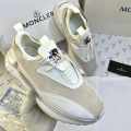Moncler White Trailgrip Premium Sneaker-thumb-3