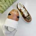 Gucci GG Brown Trainer Sneaker-thumb-2