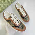 Gucci GG Brown Trainer Sneaker-thumb-5