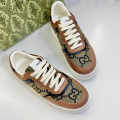 Gucci GG Brown Trainer Sneaker-thumb-4