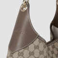 Gucci B Hobo Beige Shoulder Bag-thumb-5