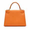 Hermes Orange Premium Quality Bag-thumb-1
