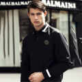 Balmain Embroidered Black Premium Cotton Shirt-thumb-0