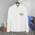 Gucci GG Embroidery White Cotton Shirt-thumb-0