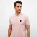Karl Lagerfeld Pink Premium Quality T-shirt-thumb-0