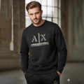 Armani Exchange Black Premium Quality Tracksuit-thumb-0