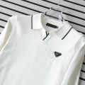 Prada White Knitted Long-Sleeve Pullover-thumb-1