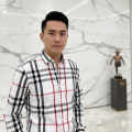 Burberry Checked White Premium Shirt-thumb-0