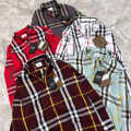 Burberry Checked Red Premium Shirt-thumb-3