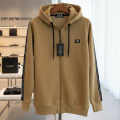 Emporio Armani EA7 Logo Series Full-Zip Hoodie-thumb-0