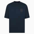 Armani Exchange Blue Premium Quality T-shirt-thumb-4
