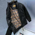 Burberry Quilted Black Bomber Jacket-thumb-4