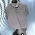 Giorgio Armani Grey Premium Quality T-shirt-thumb-3