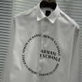 Armani Exchange White Cotton Shirt-thumb-2