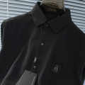 Armani Exchange Black Cotton Shirt-thumb-1