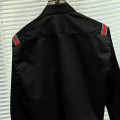 Gucci GG Embroidery Black Stretch Cotton Shirt-thumb-3