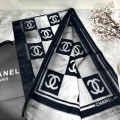 Chanel Designer Black Woolen Stole-thumb-0